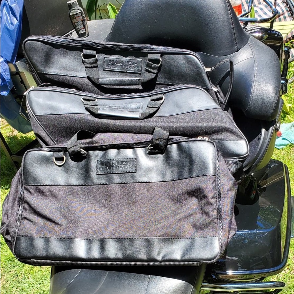 Harley Davidson genuine 3pc Tour soft luggage